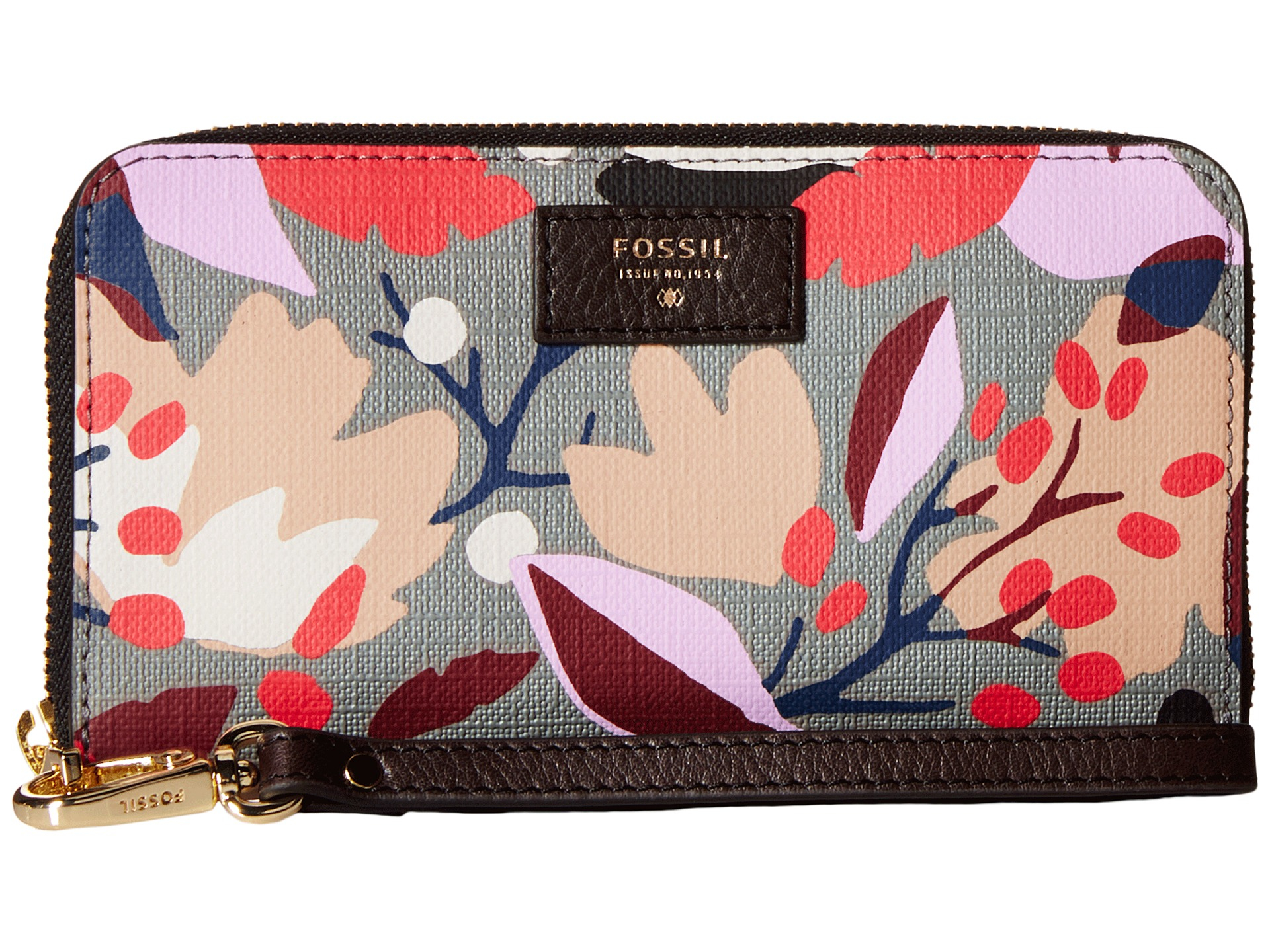 Lyst Fossil Sydney Zip Phone Wallet
