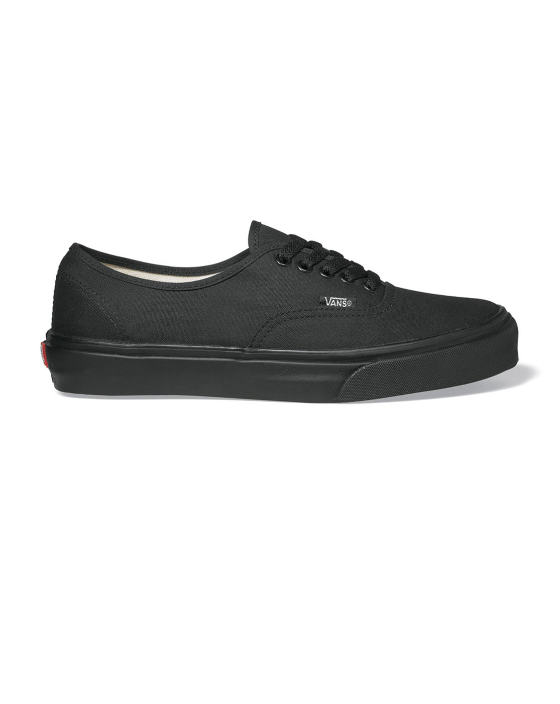 Vans Authentic Full Black Sneakers in Black for Men | Lyst