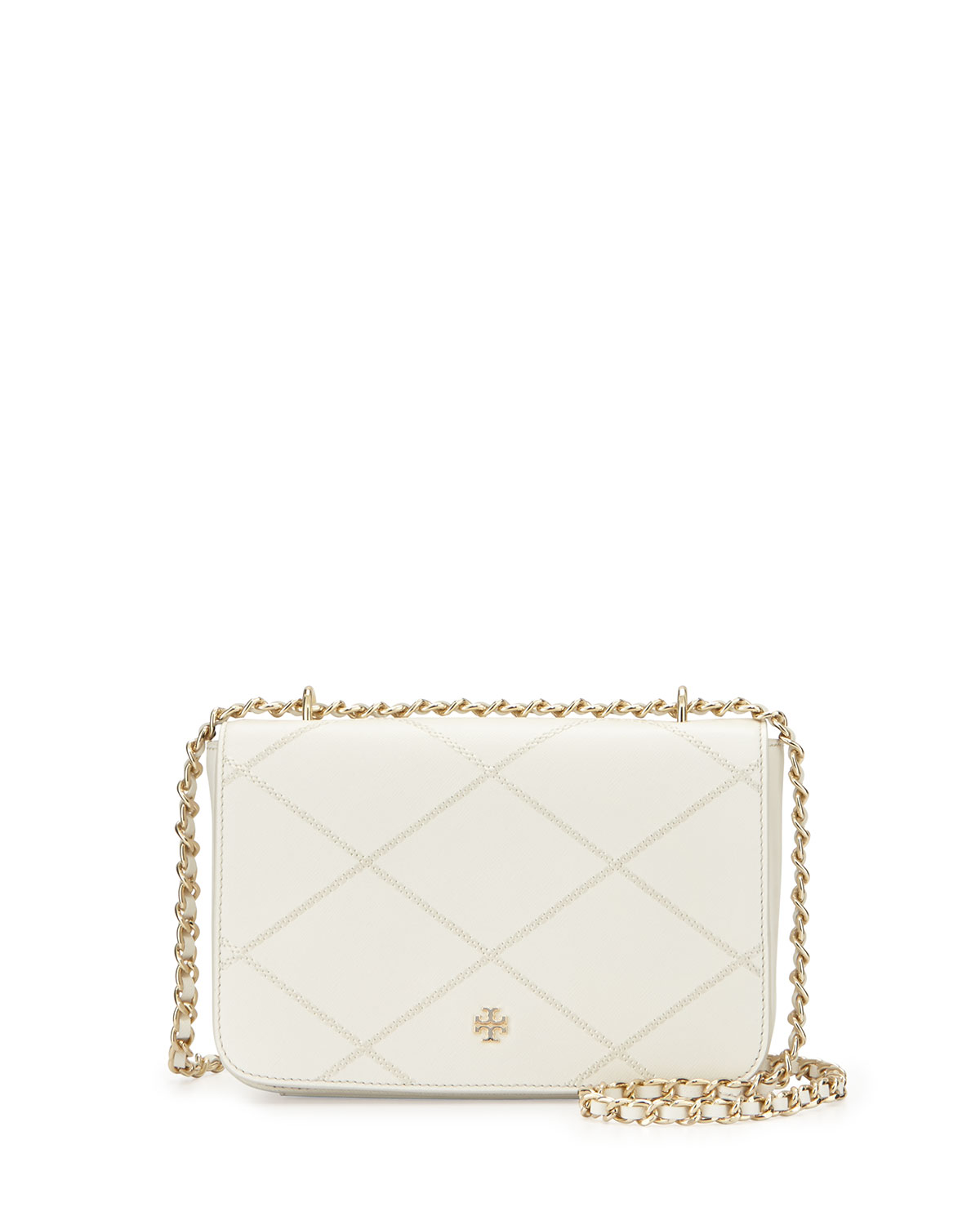 Lyst Tory Burch Robinson Sched Crossbody Bag In White Gallery