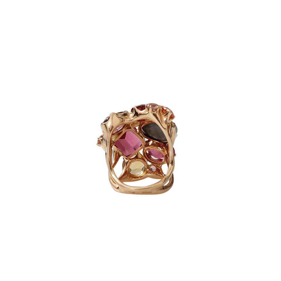 Lyst - Federica Rettore Pink Tourmaline Cluster Ring in Pink