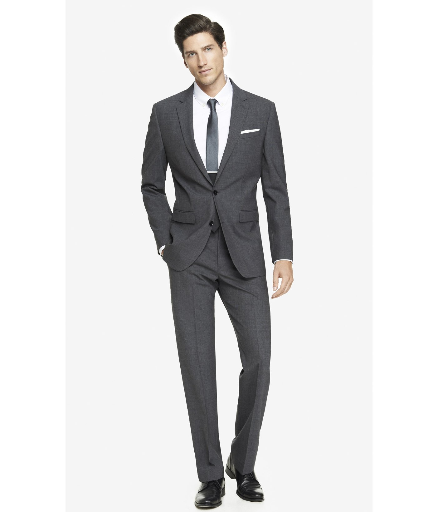 Express Traveler Collection Wrinkle Resistant Suit Jacket in Gray for ...
