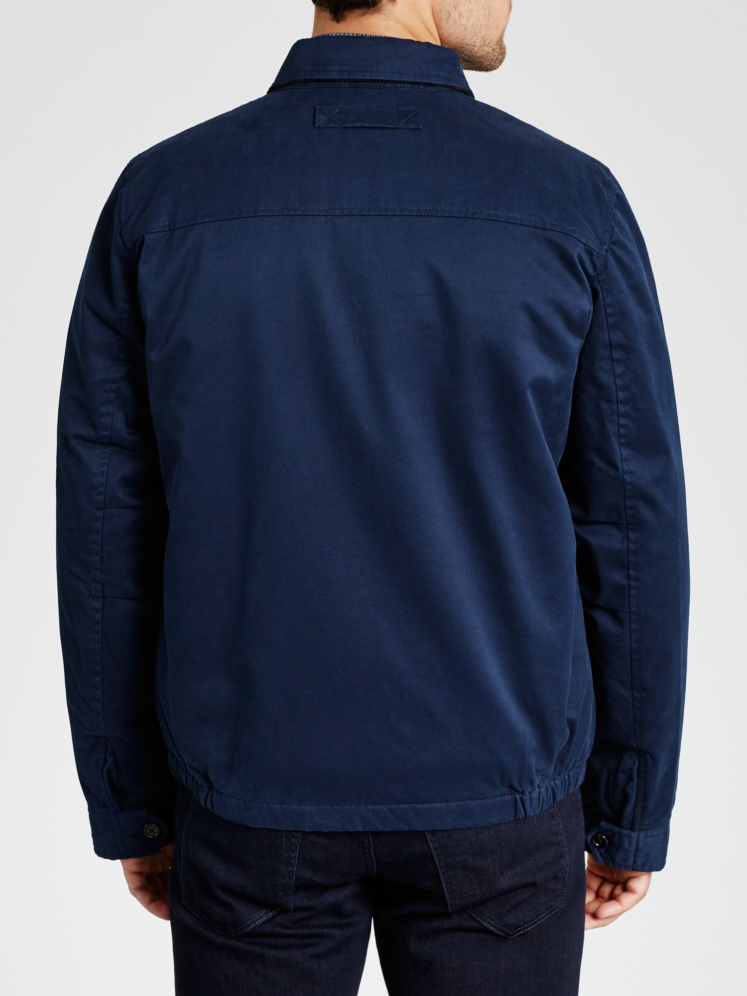 GANT Harrington Windcheater Jacket in Navy (Blue) for Men - Lyst