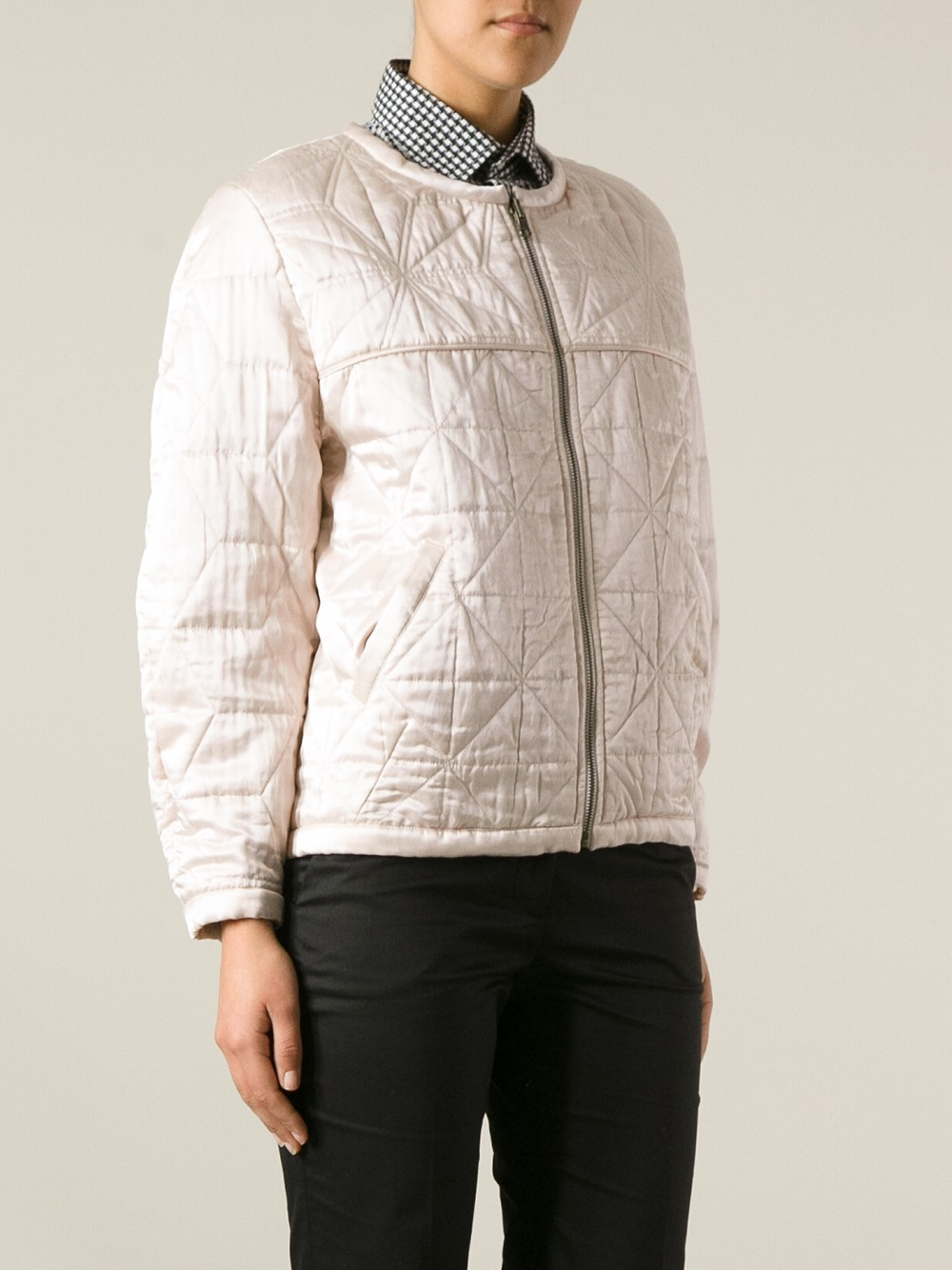 Lyst Étoile Isabel Marant Quilted Jacket in Purple