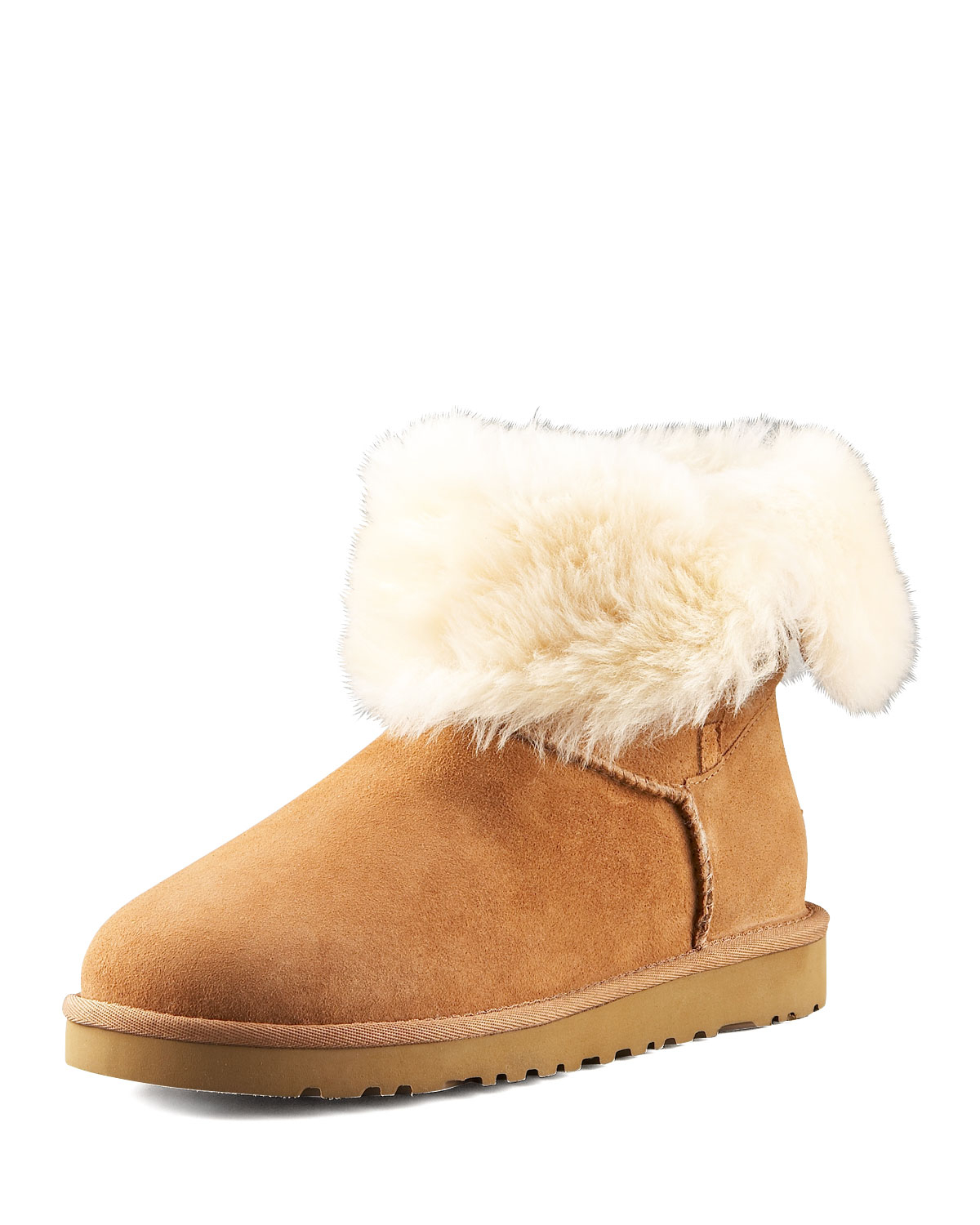brown ugg mini boots