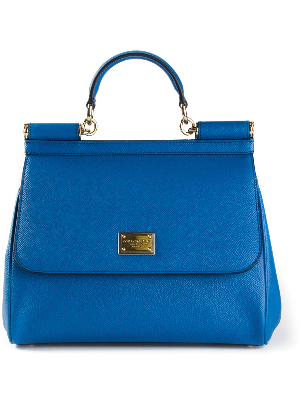 Lyst - Dolce & Gabbana Miss Sicily Bag in Blue