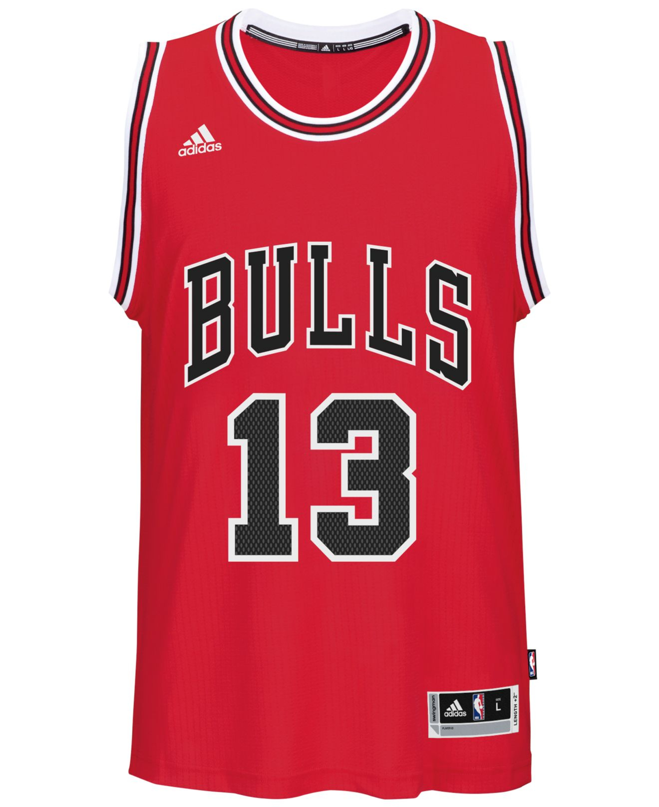 Lyst - Adidas Originals Men's Joakim Noah Chicago Bulls Swingman Jersey ...