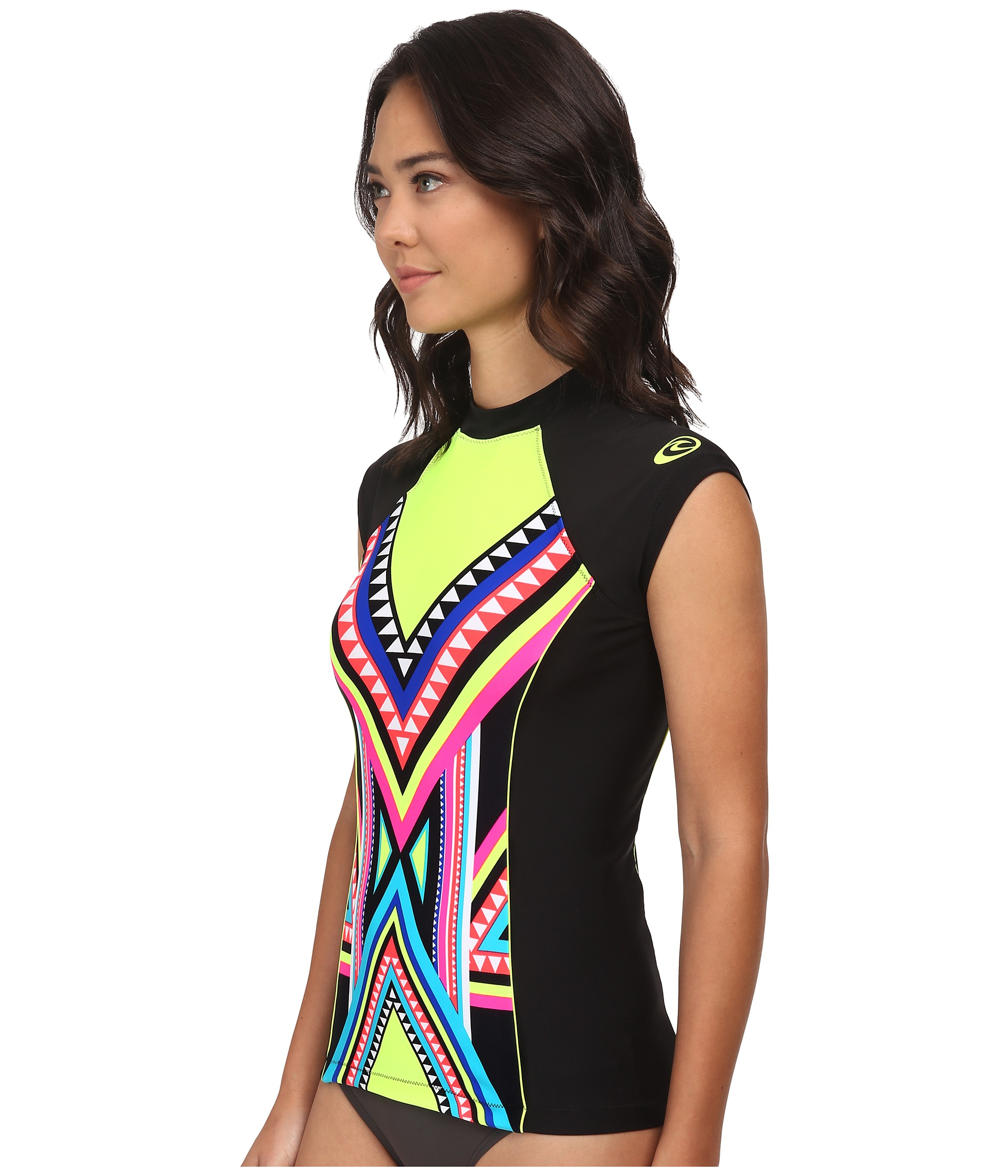 Lyst Rip Curl Nomadic Rashguard in Black