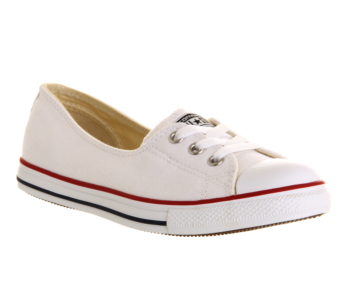 Converse Dance Lace Trainers In White Lyst