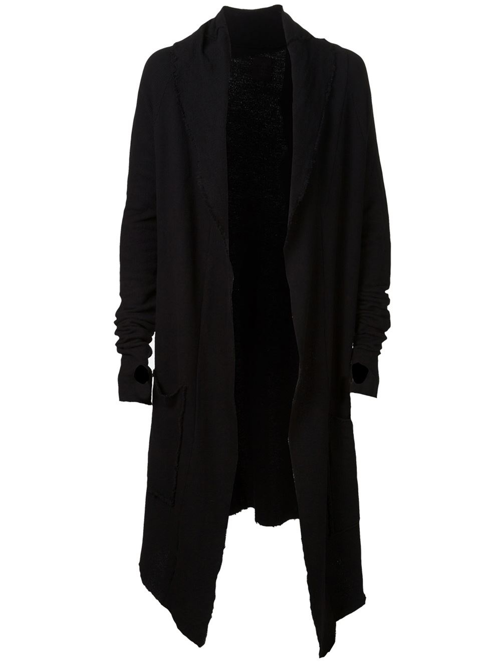 Thom krom Long Knit Sweater in Black for Men | Lyst