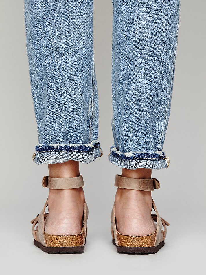 Free people Yara Suede Sandals in Beige (Tobacco)  Lyst