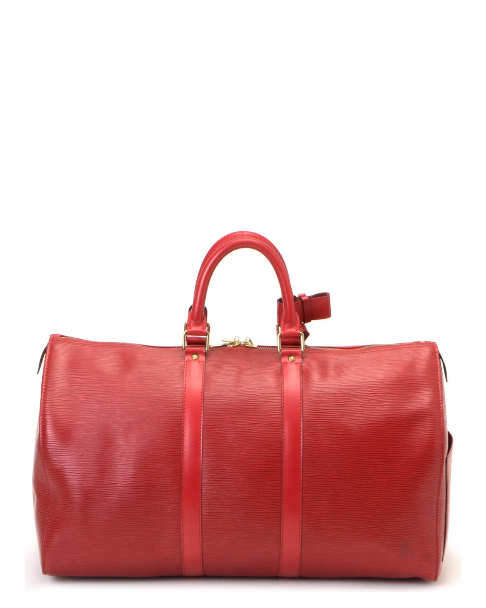 Lyst - Louis Vuitton Red Travel Bag - Vintage in Red for Men