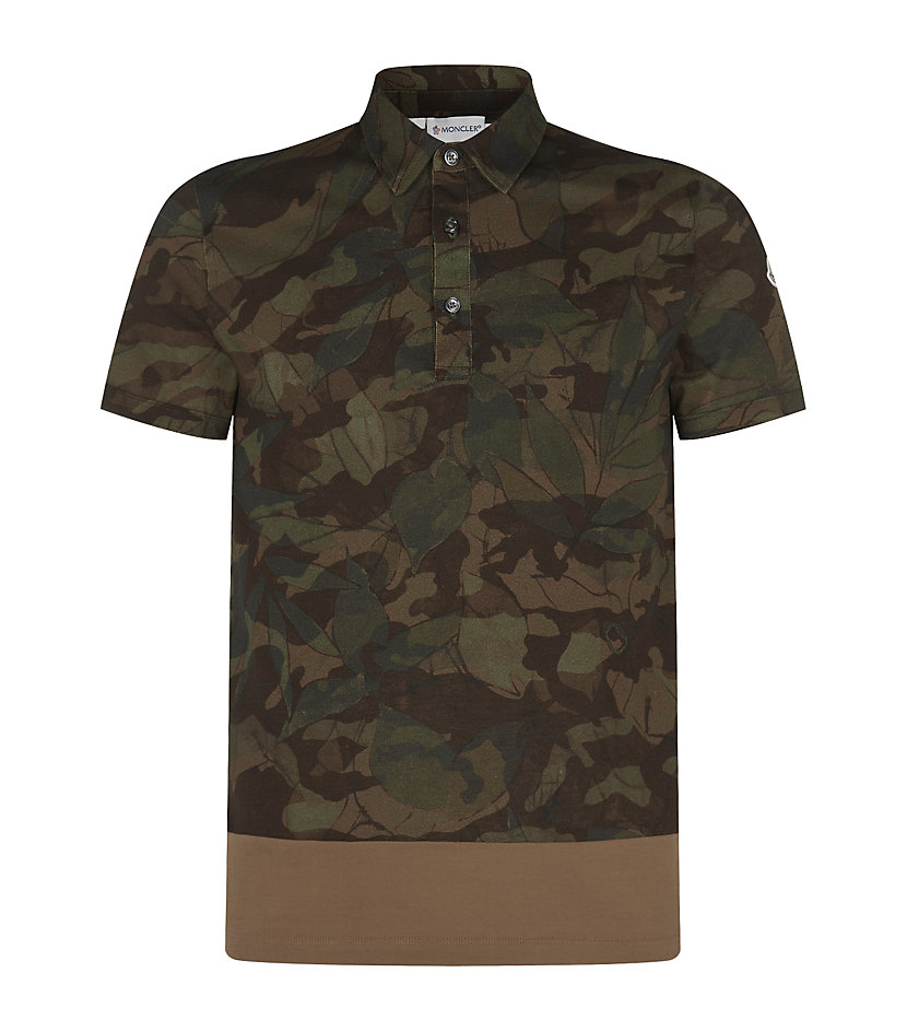 moncler black camo polo moncler black camo polo
