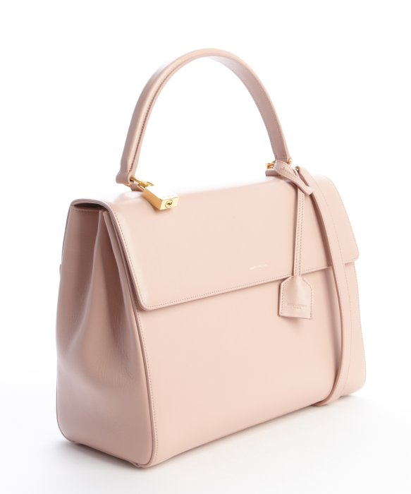 Lyst - Saint Laurent Blush Pink Leather Medium &#39;Moujik&#39; Convertible Bag in Pink