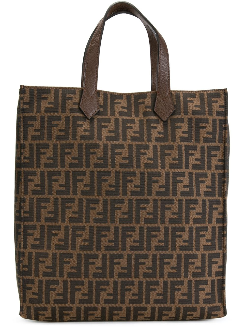 fendi tote logo