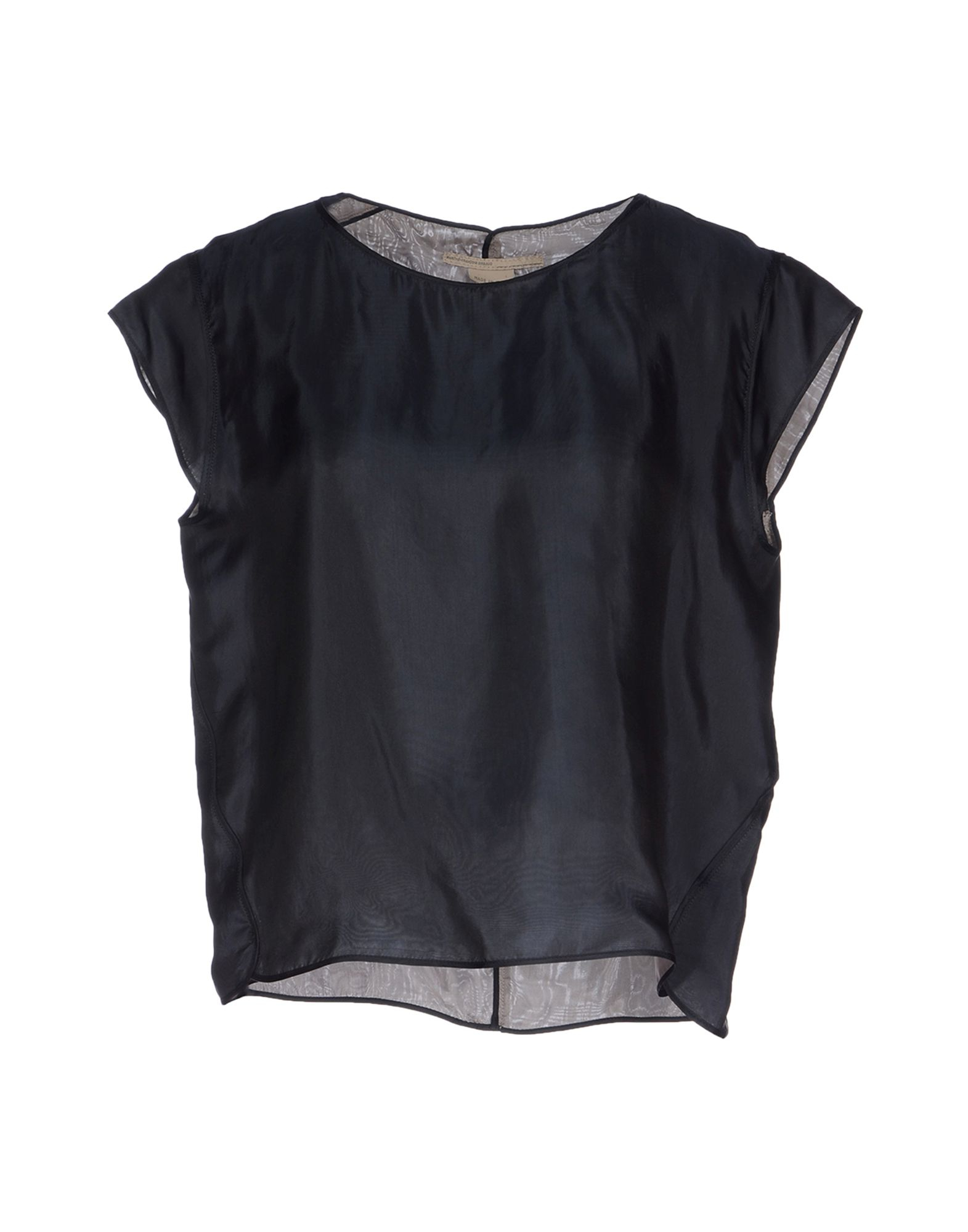 Marithé X François Girbaud Blouse in Black | Lyst