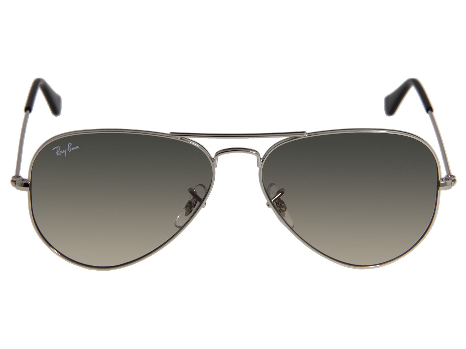 Ray Ban Rb3025 Original Aviator 58mm In Silver Silver Frame Gray Gradient Lens Lyst