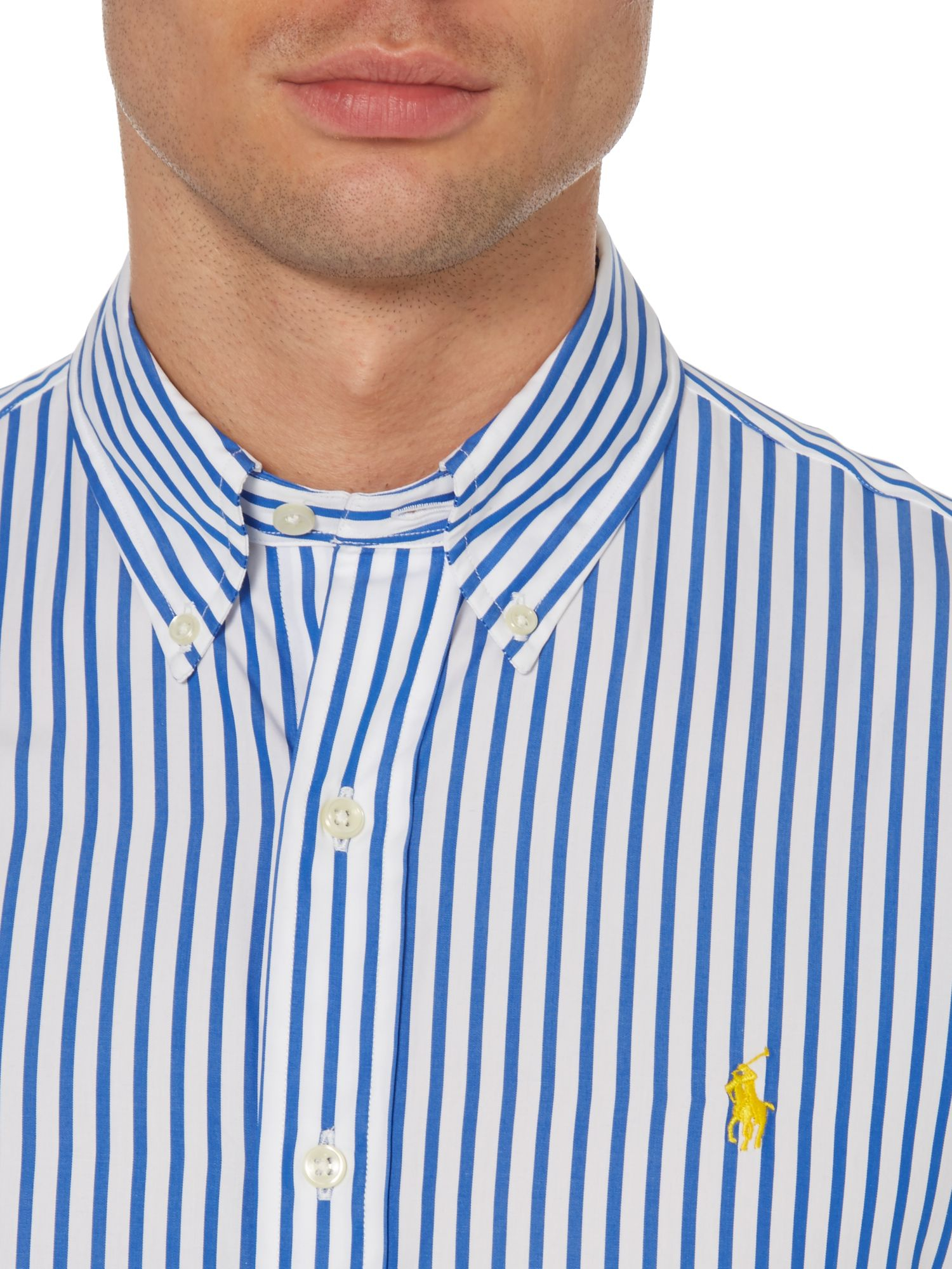 ralph lauren bengal stripe shirt