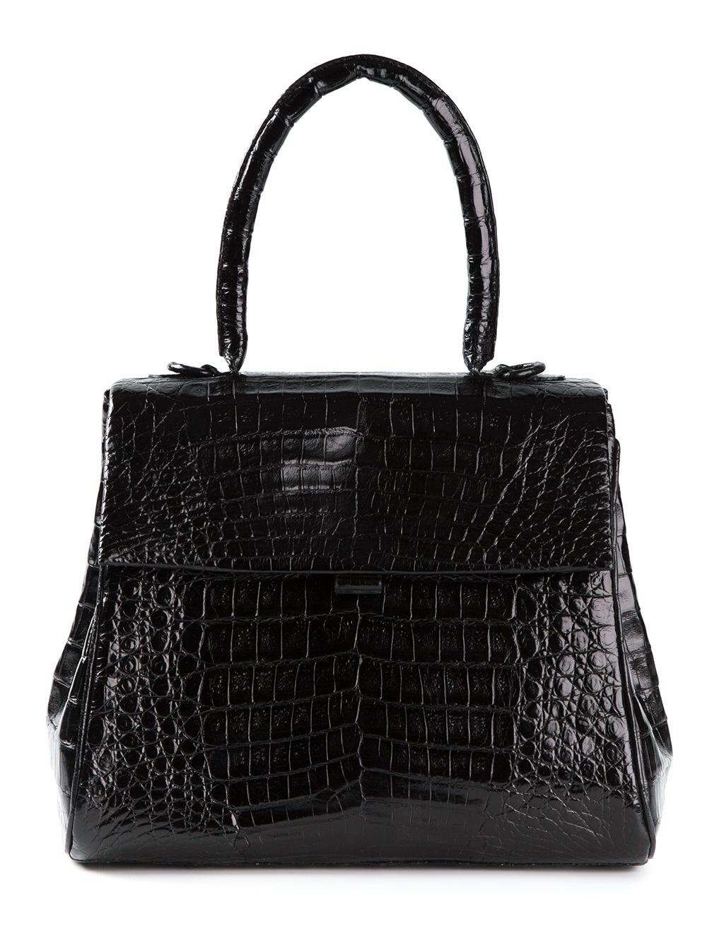 Nancy Gonzalez Crocodile Leather Tote in Black | Lyst