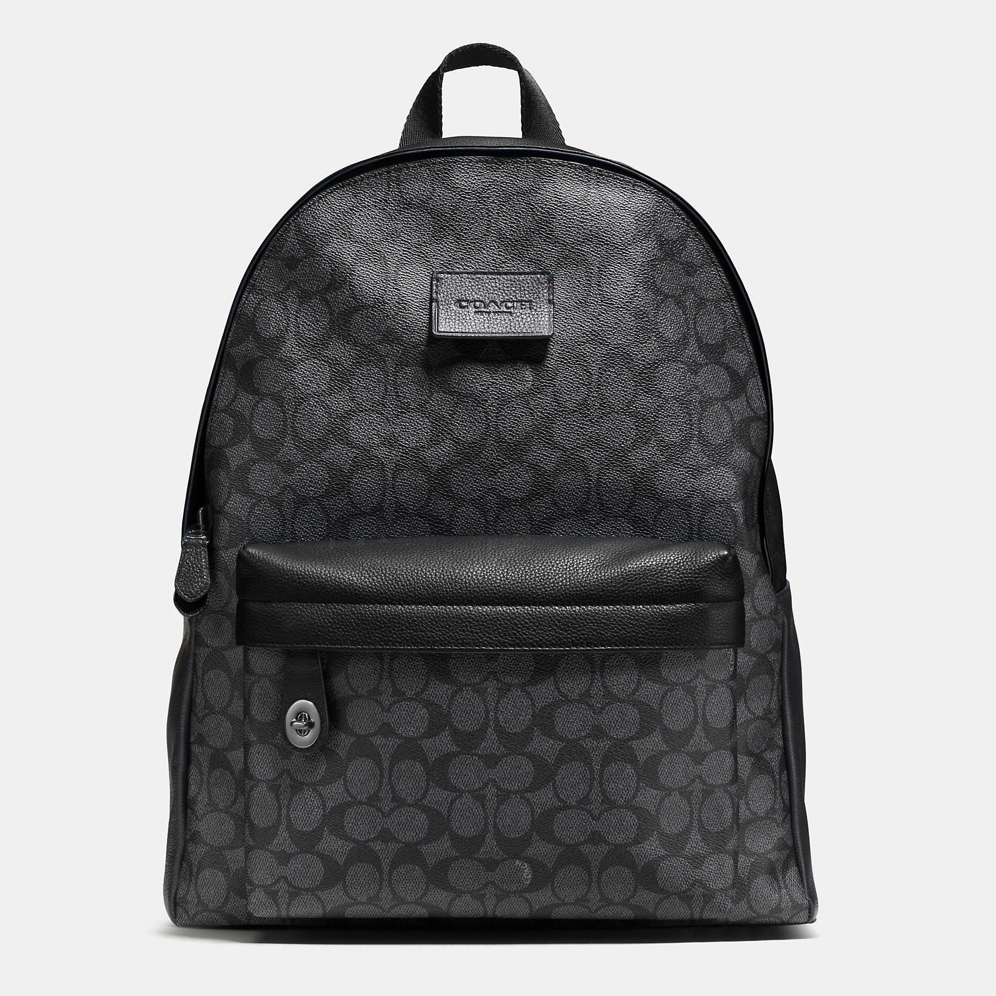 Coach Campus Backpack In Signature Coated Canvas in Black for Men Lyst