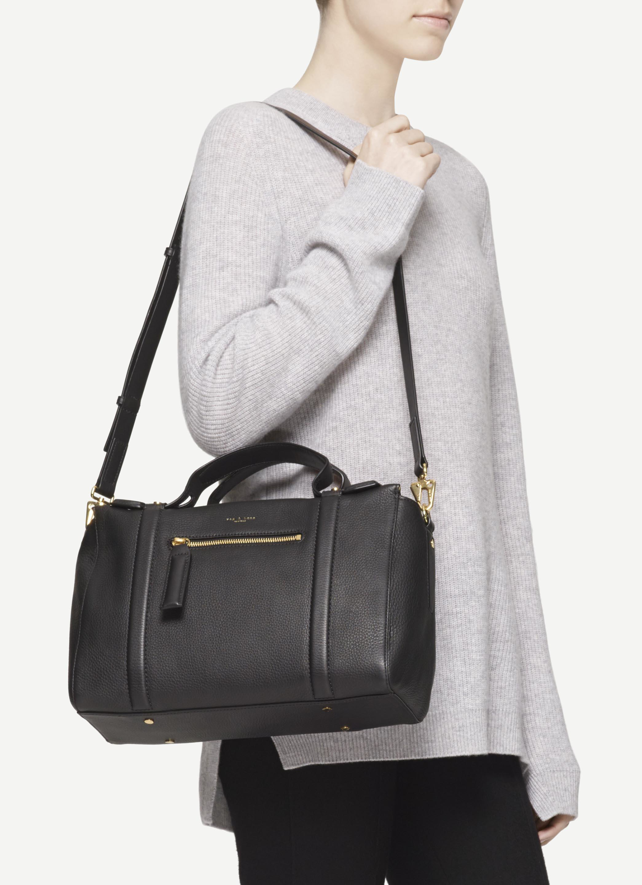 Lyst Rag Bone Aston Satchel In Black Gallery