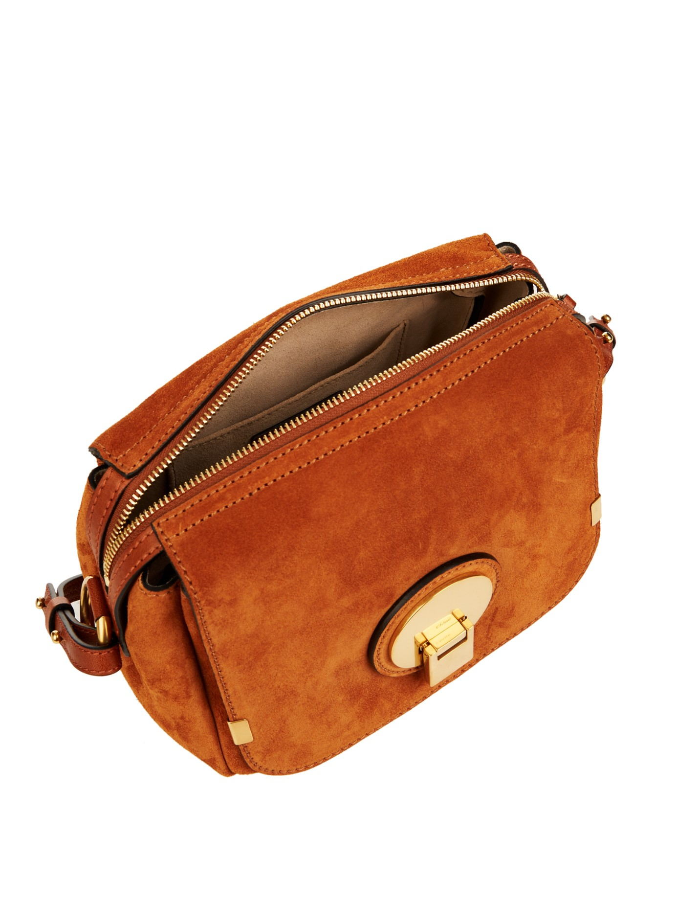 Tan Crossbody Camera Bag Purse