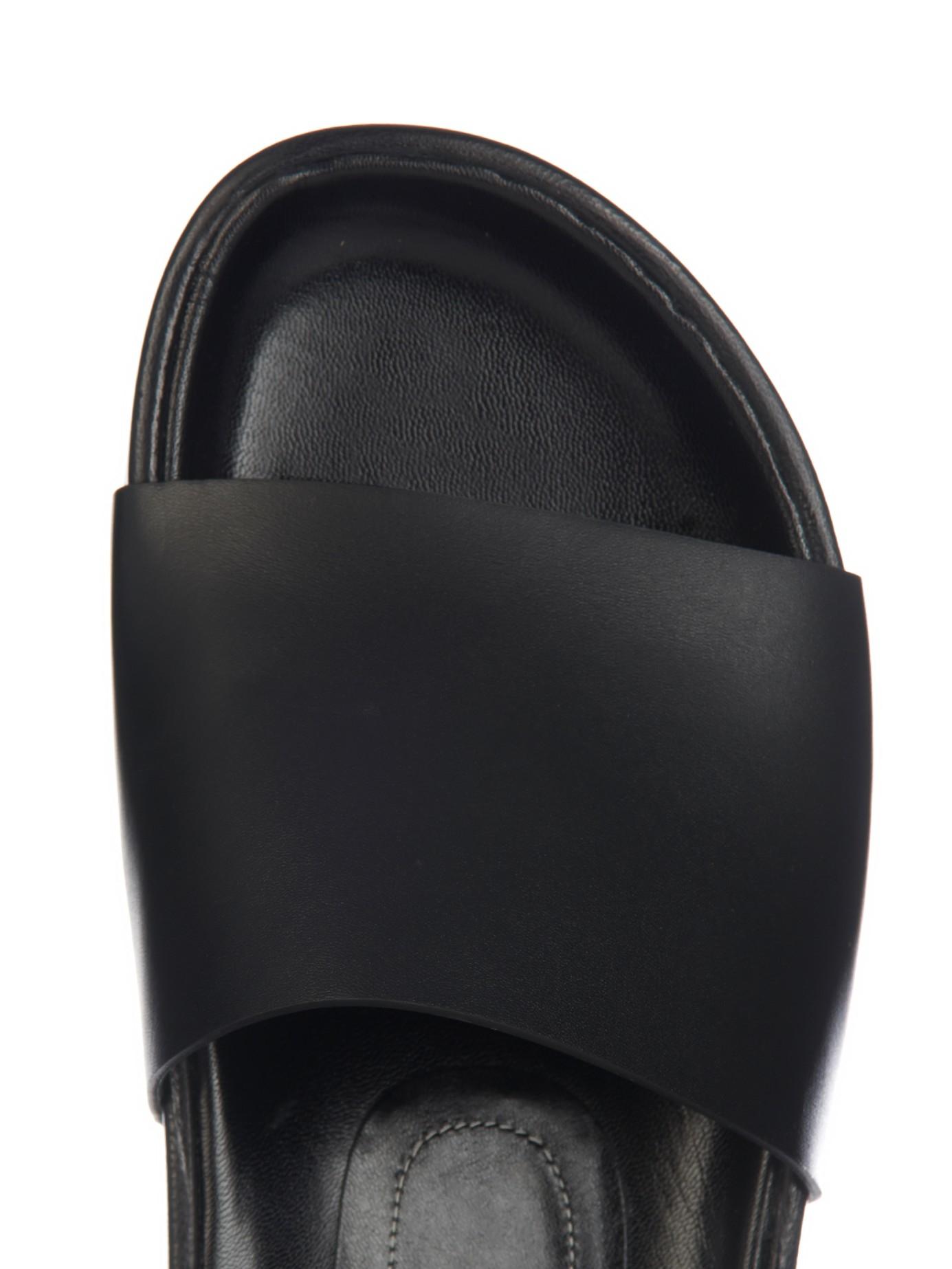 womens black balenciaga slides