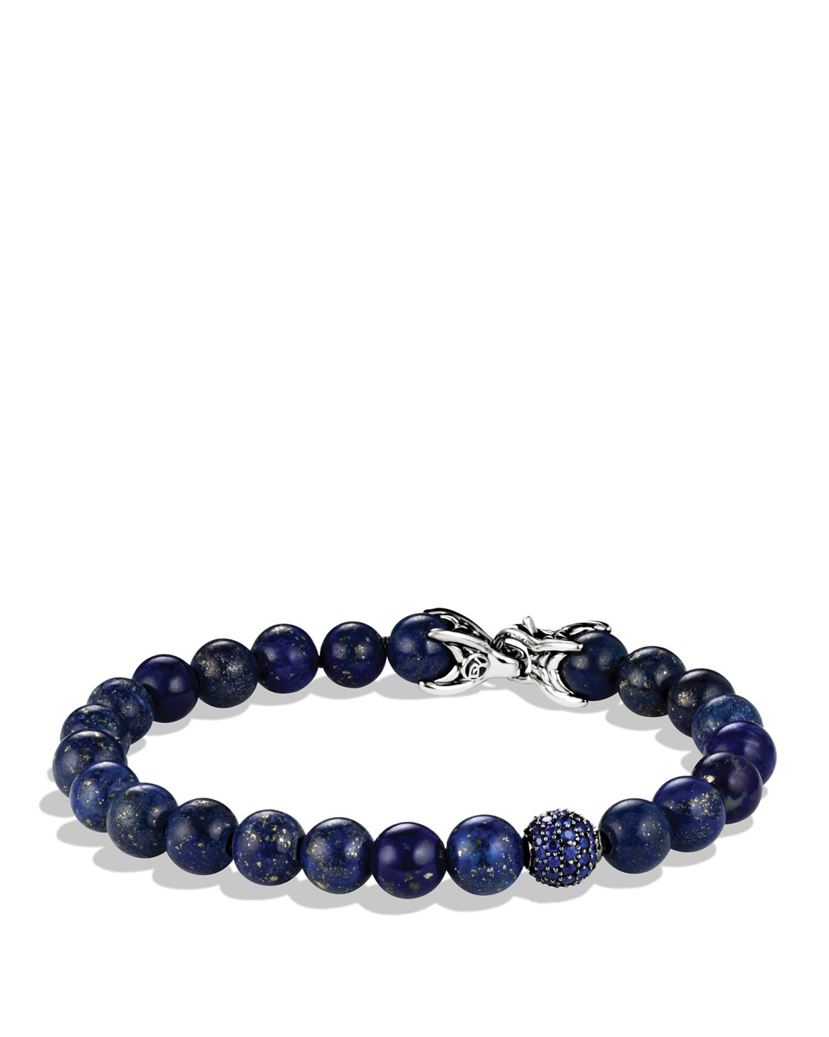 Lyst - David Yurman Spiritual Beads Bracelet With Lapis Lazuli ...