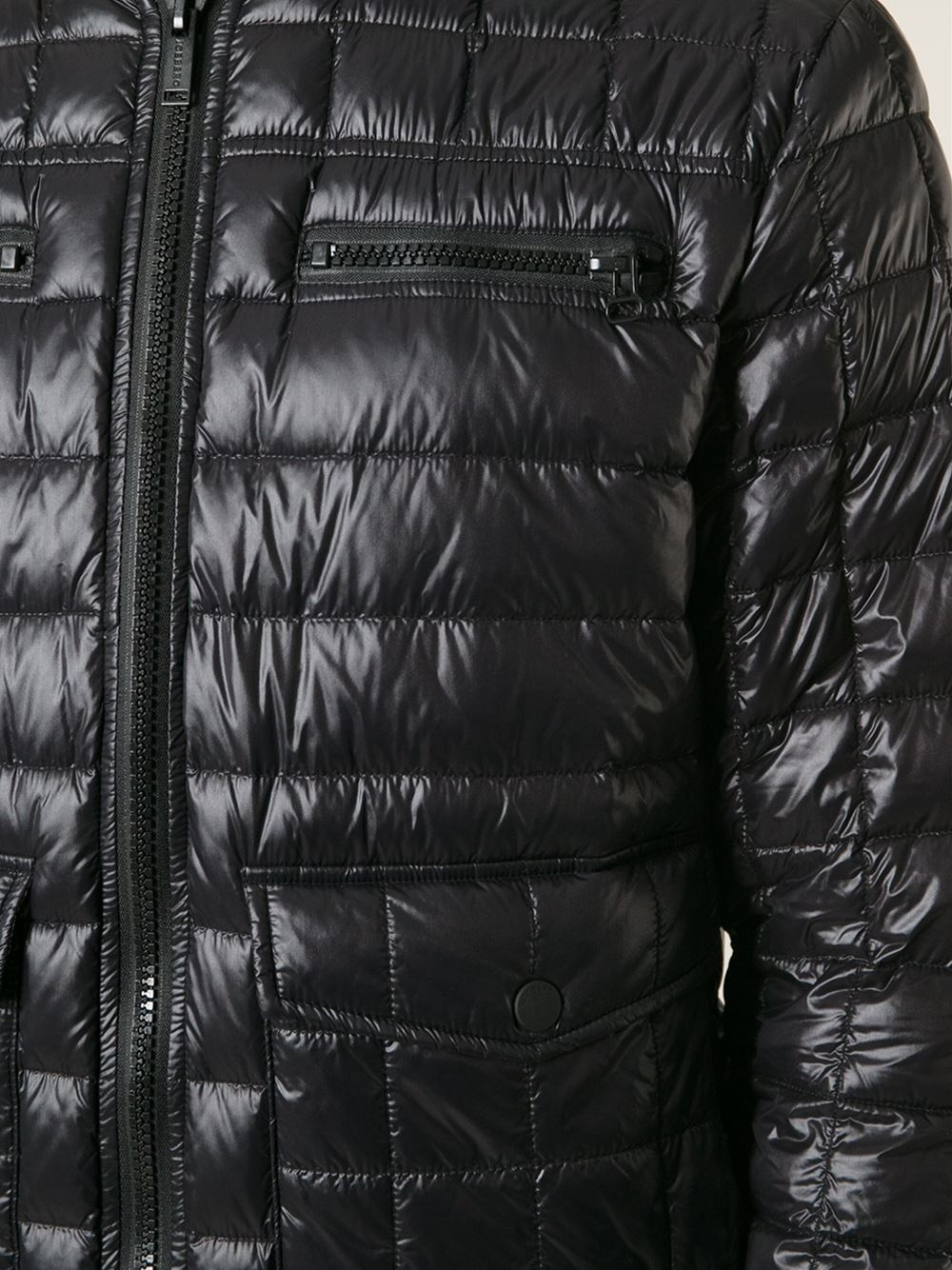 Lyst Iceberg Padded Bomber Jacket in Black for Men