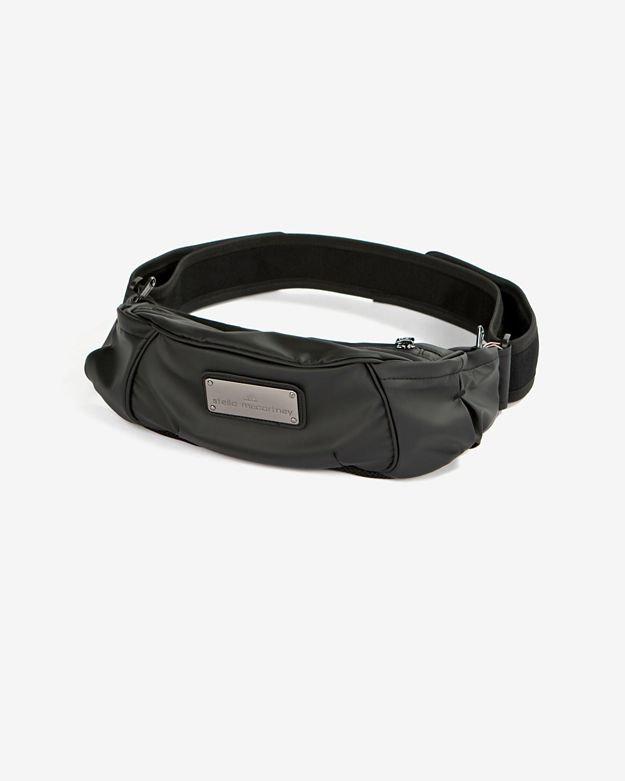 Adidas by stella mccartney Fanny Pack in Black | Lyst