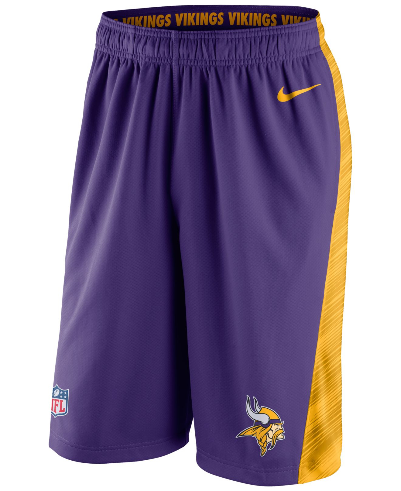 Nike Men'S Minnesota Vikings Fly Xl Dri-Fit Shorts in Purple for Men | Lyst