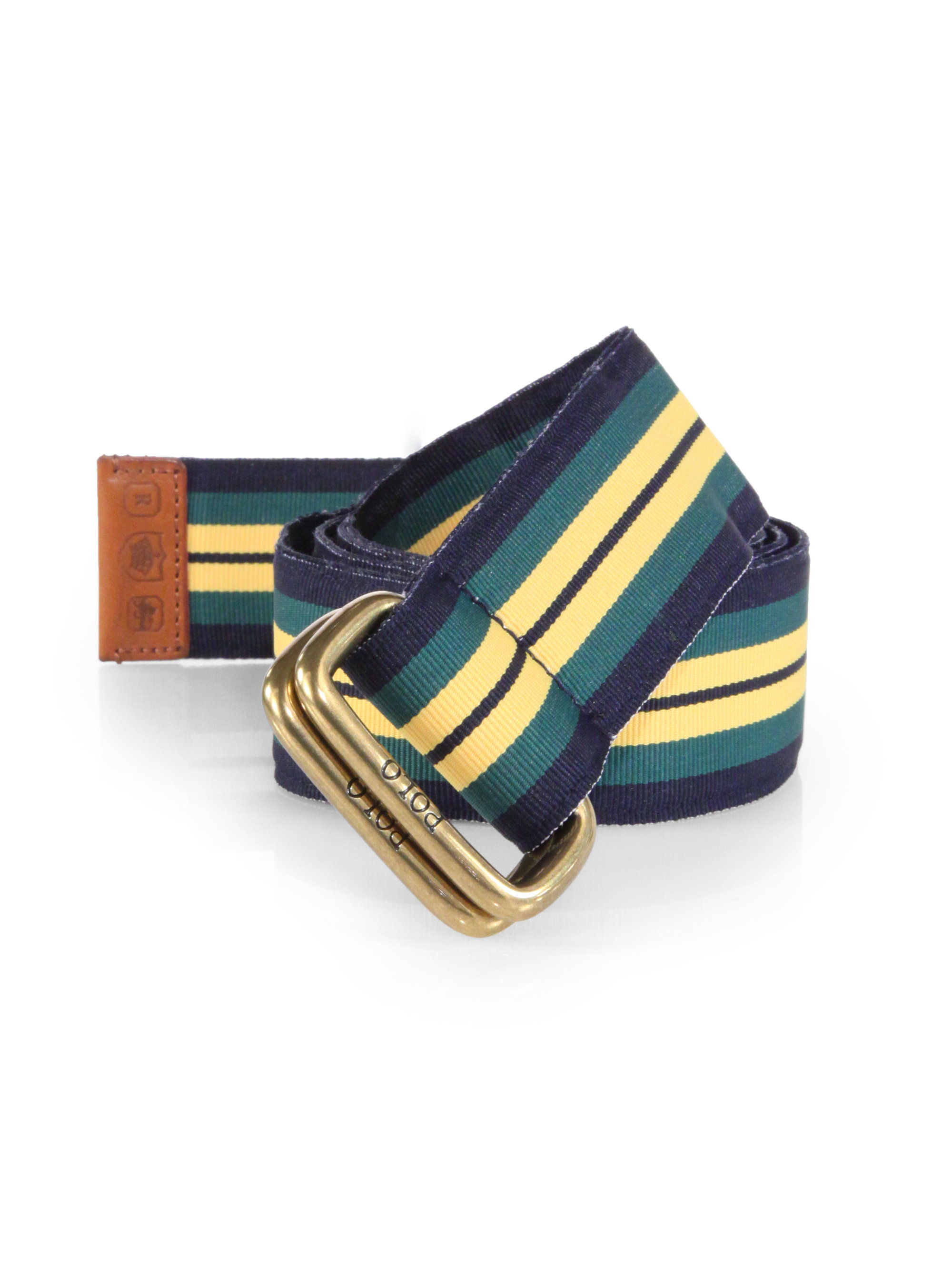 Polo Ralph Lauren Ribbon Belt in Blue for Men (NAVY) | Lyst