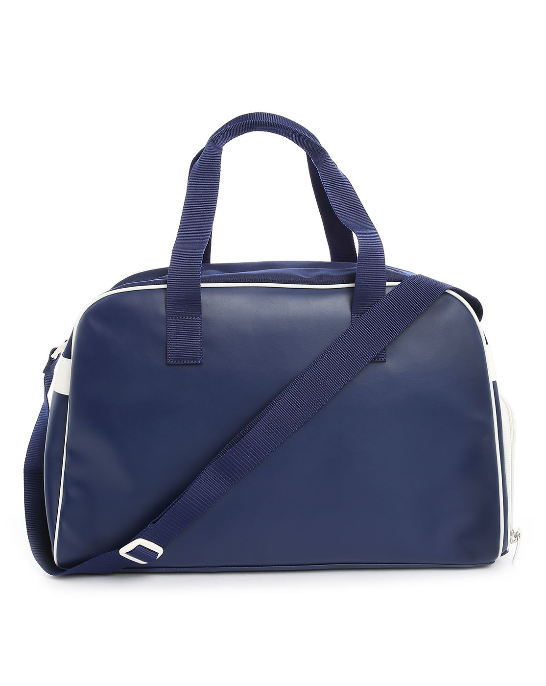 Lacoste Navy Two Fabric Duffle Bag in Blue for Men (navy) | Lyst