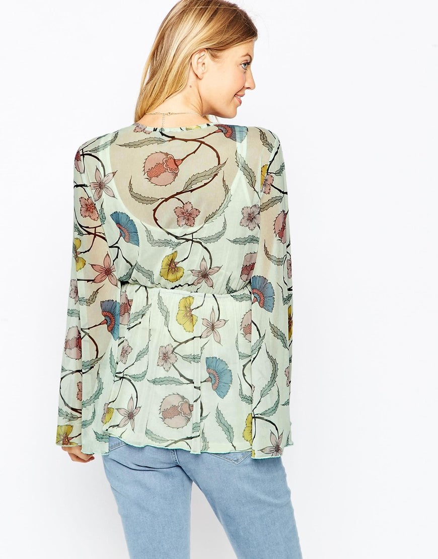 asos chiffon blouse