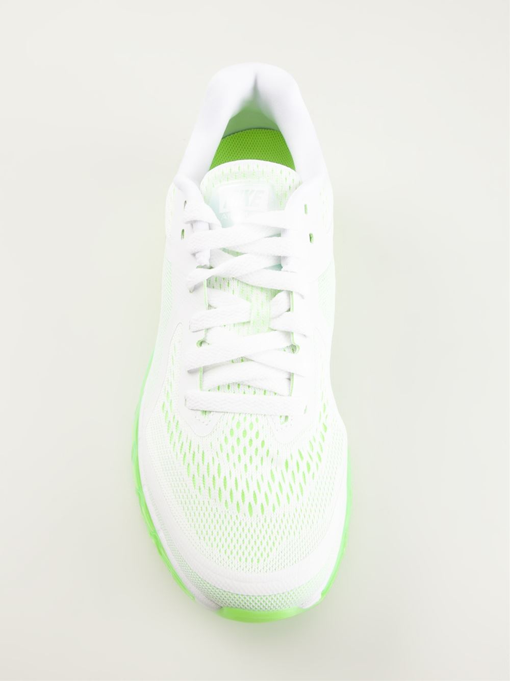 nike neon white shoes