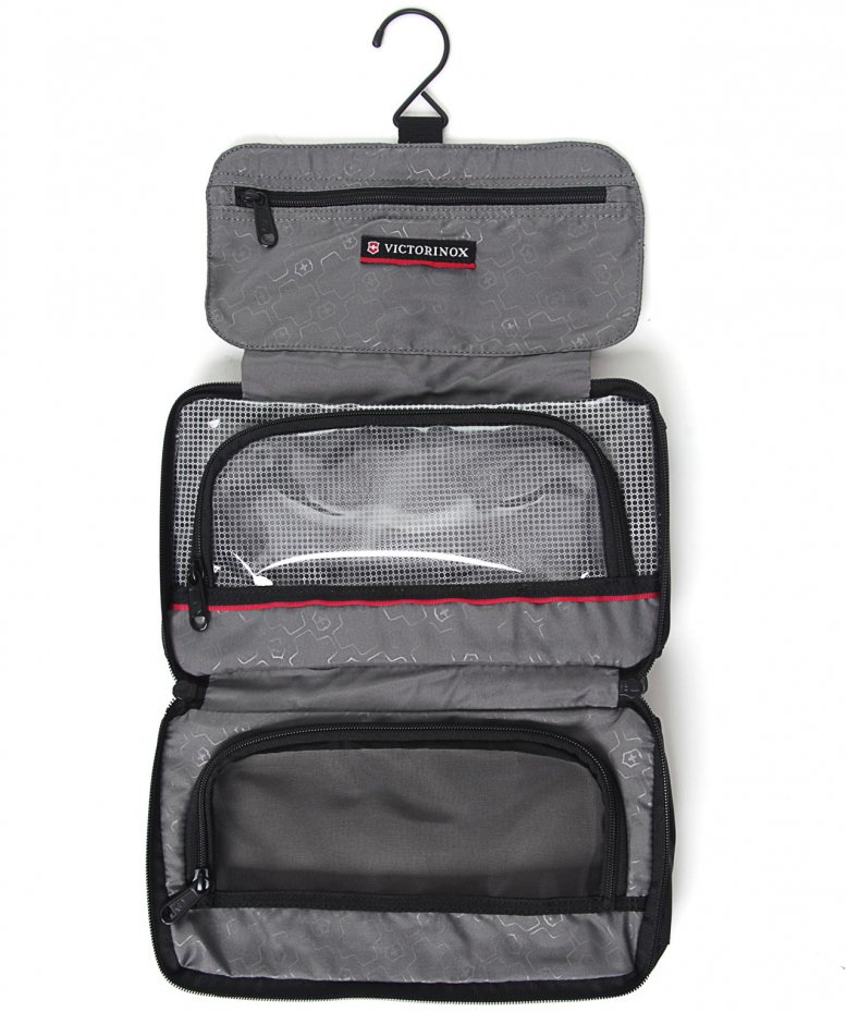 Lyst Victorinox Slimline Toiletry Bag In Black For Men Gallery
