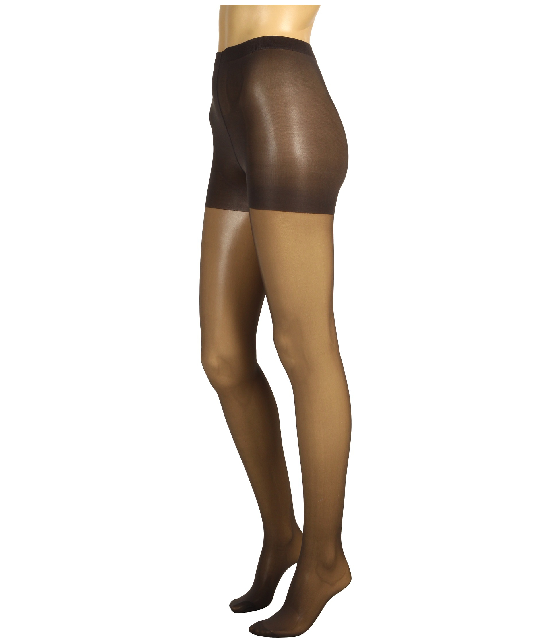 Wolford Individual 10 Control Top Tights in Black (Nearly Black) Lyst