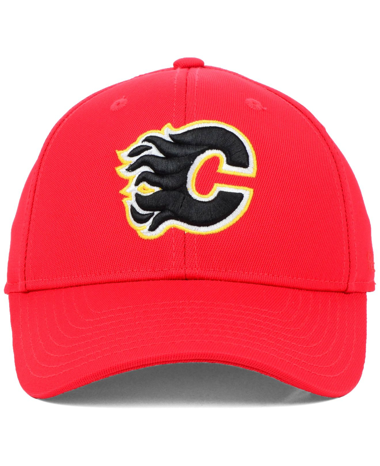 Lyst Reebok Calgary Flames Nhl Hat Trick 2.0 Cap in Red for Men