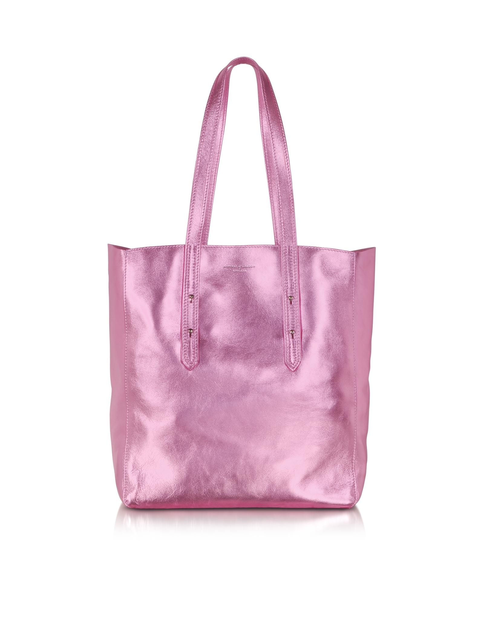 Aspinal Essential Pink Metallic Tote in Pink | Lyst