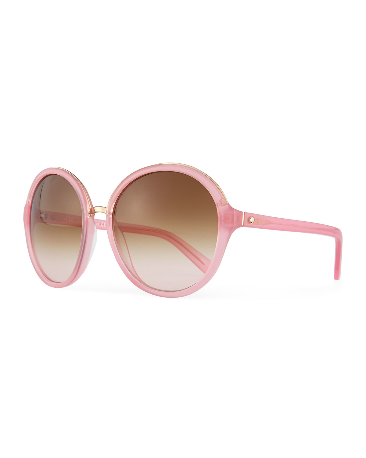 Lyst Kate Spade New York Bernadette Round Sunglasses in Pink