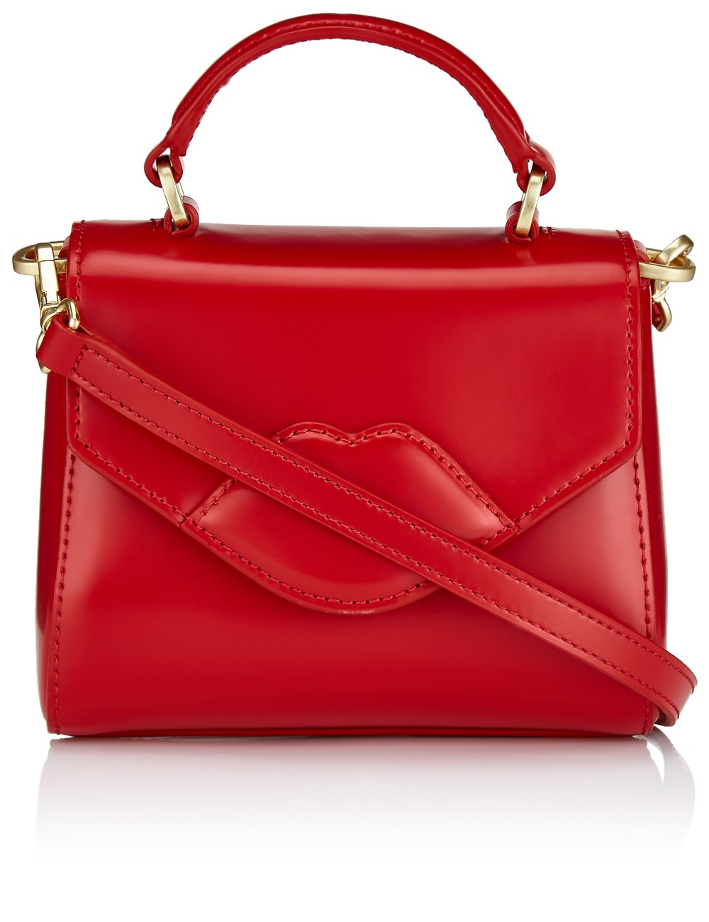 lulu guinness red bag