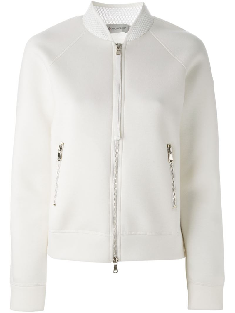 moncler Bomber Jackets White moncler Bomber Jackets White