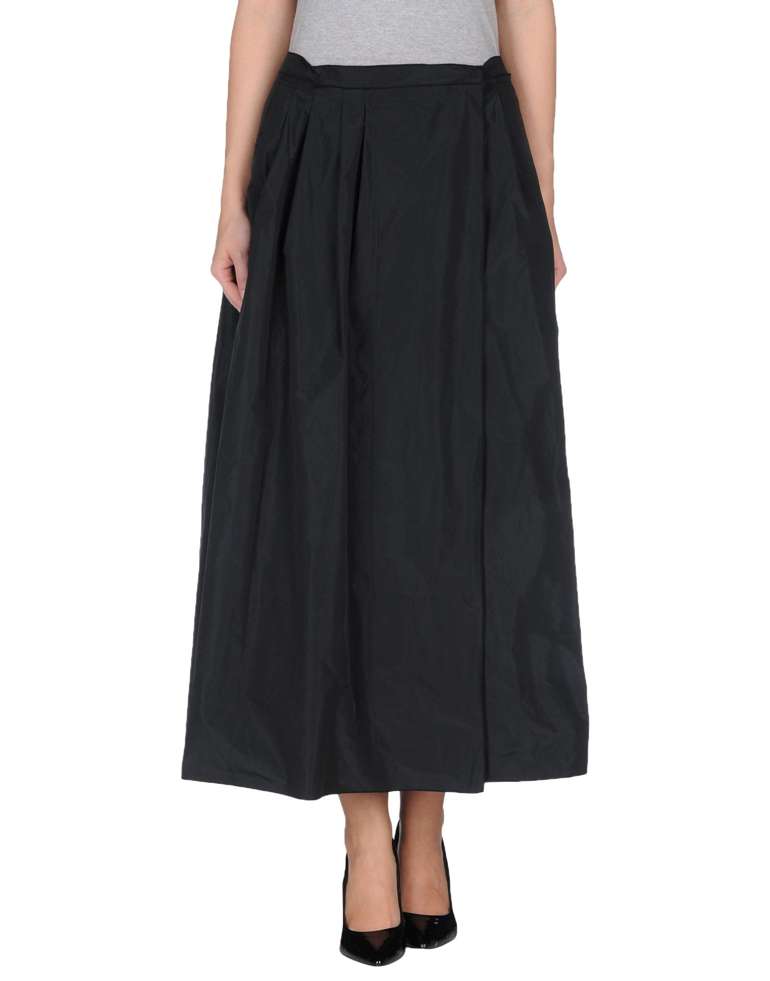 S maxmara Long Skirt in Black | Lyst