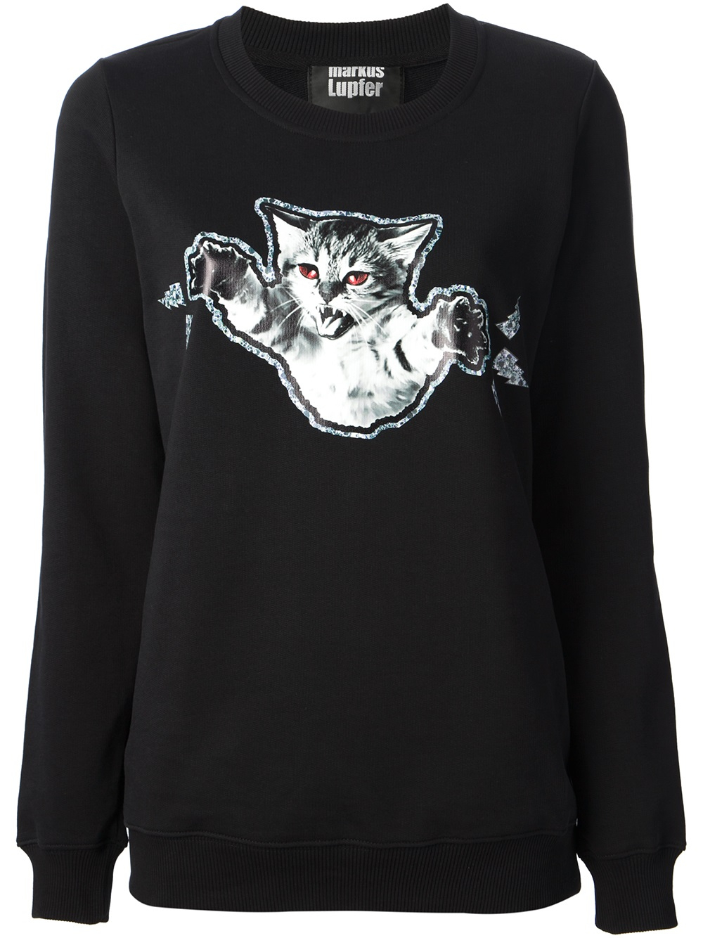 Markus lupfer Claws Out Sweatshirt in Black | Lyst