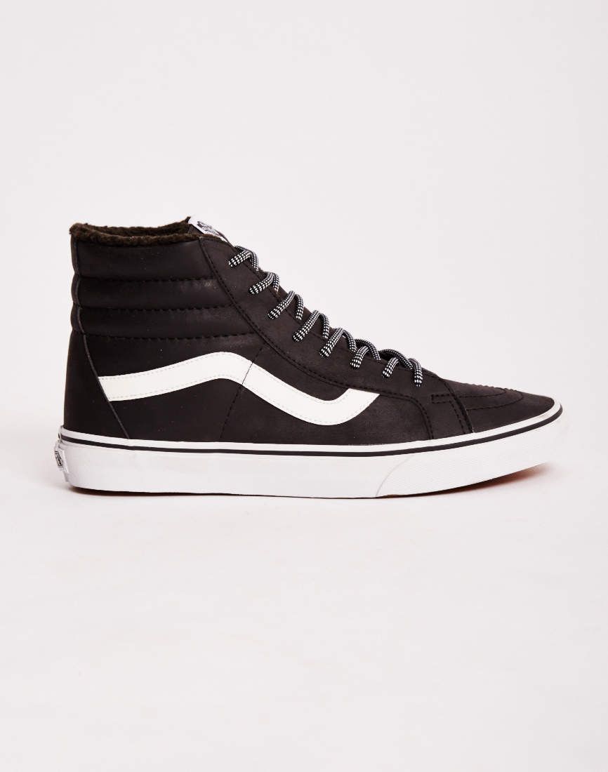 vans sk8 hi fleece black vans sk8 hi fleece black