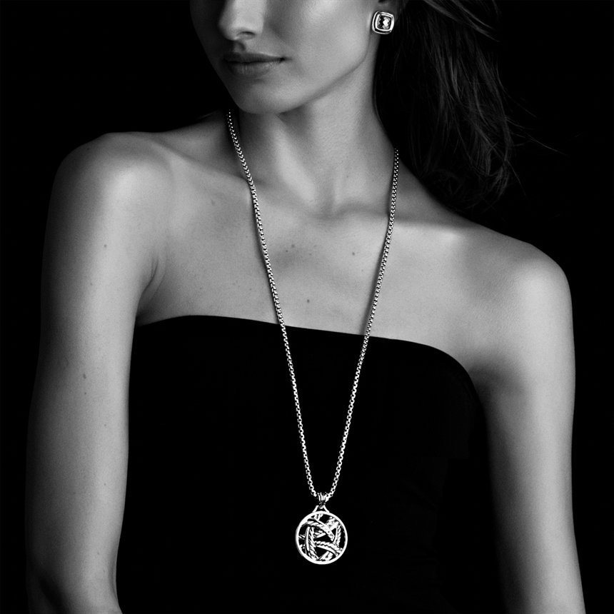 Lyst David Yurman Albion Earrings With Garnet Diamonds And Gold In Gallery