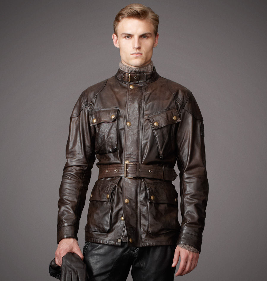 Lyst Belstaff The Panther Jacket In Brown For Men There Was A Problem Loading This Image