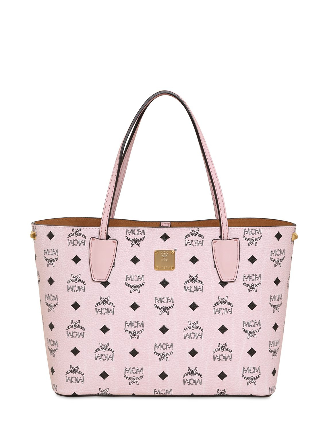 small pink tote bag