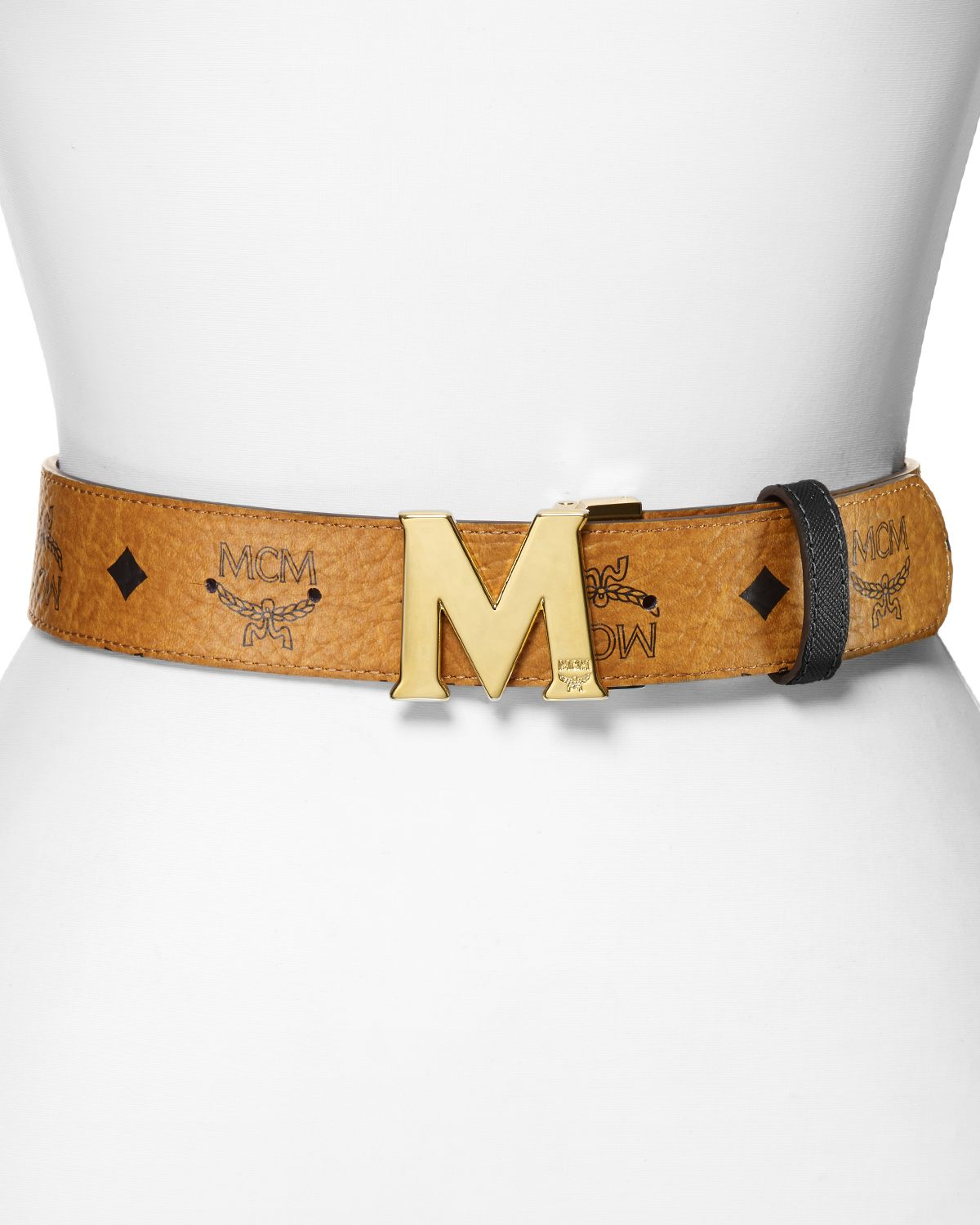 designer belt mcm