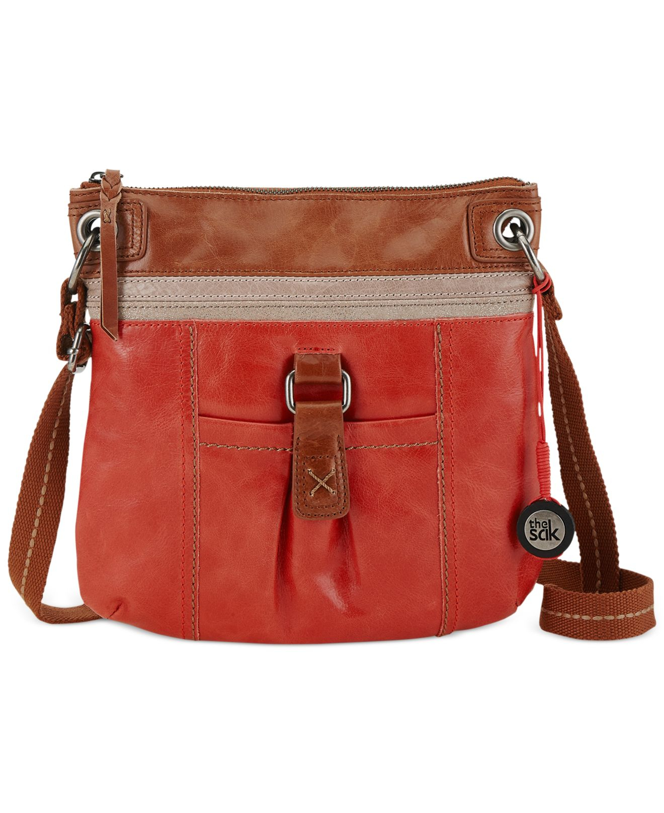 the sak red purse