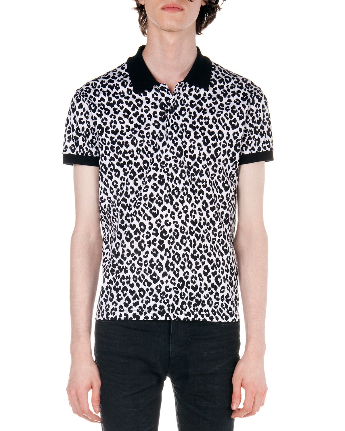 leopard polo shirts